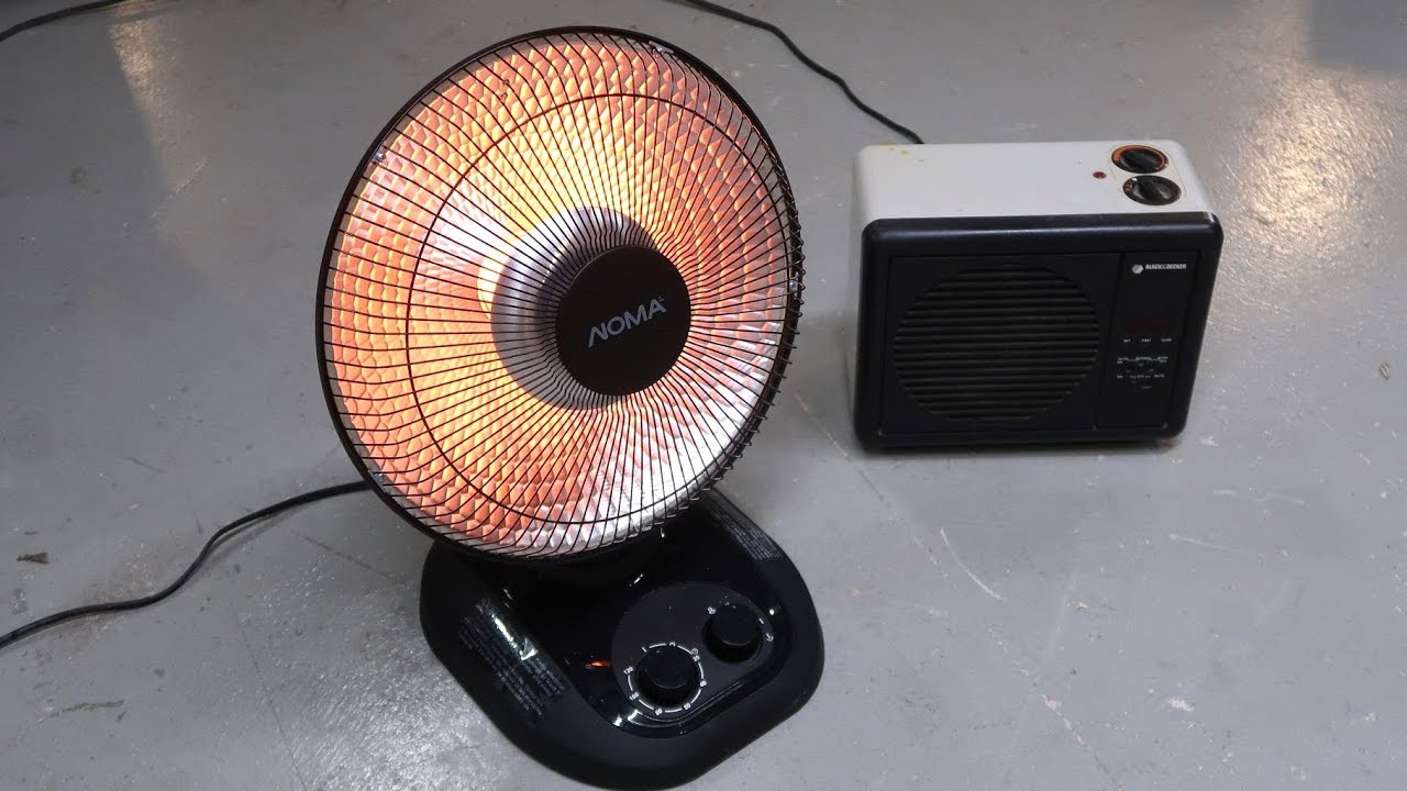 Infrared vs space heater How warm does it feel