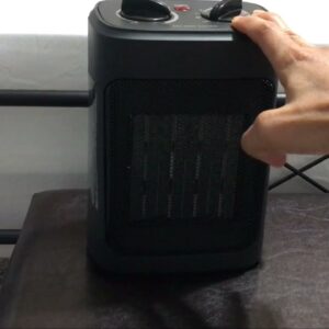 How It Works - Space Heater/Fan 1500W Electric Ceramic Heaters Indoor Portable with Thermostat