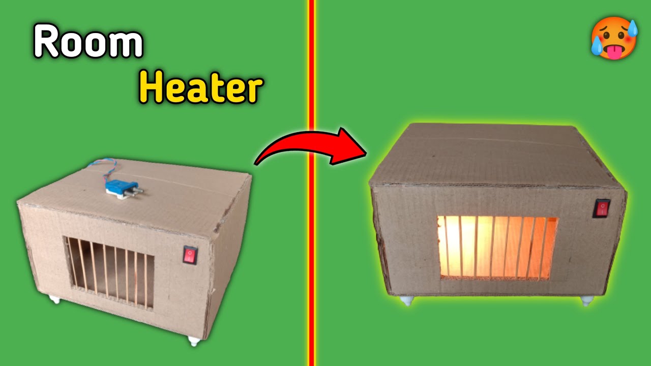 How to make Room Heater At Home DIY Room Heater Room Heater Science