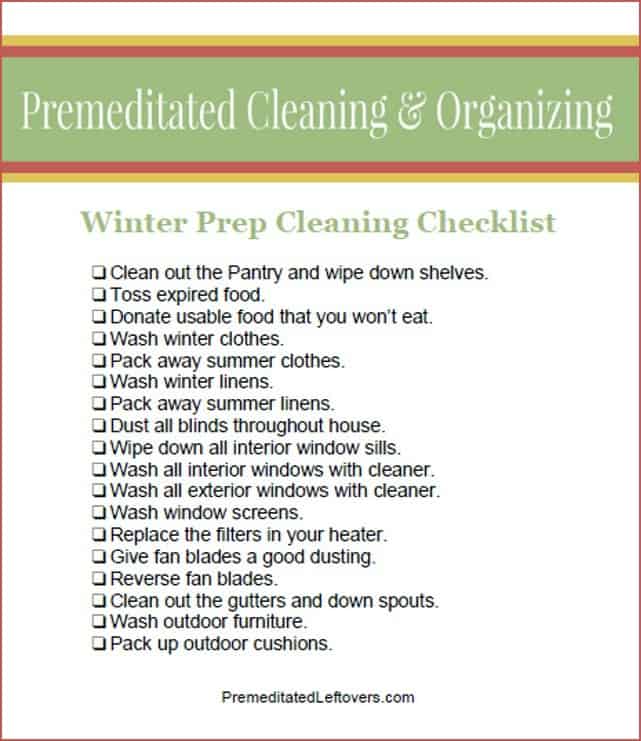 Winter Preparations: Checklist for a Warm and Cozy Home