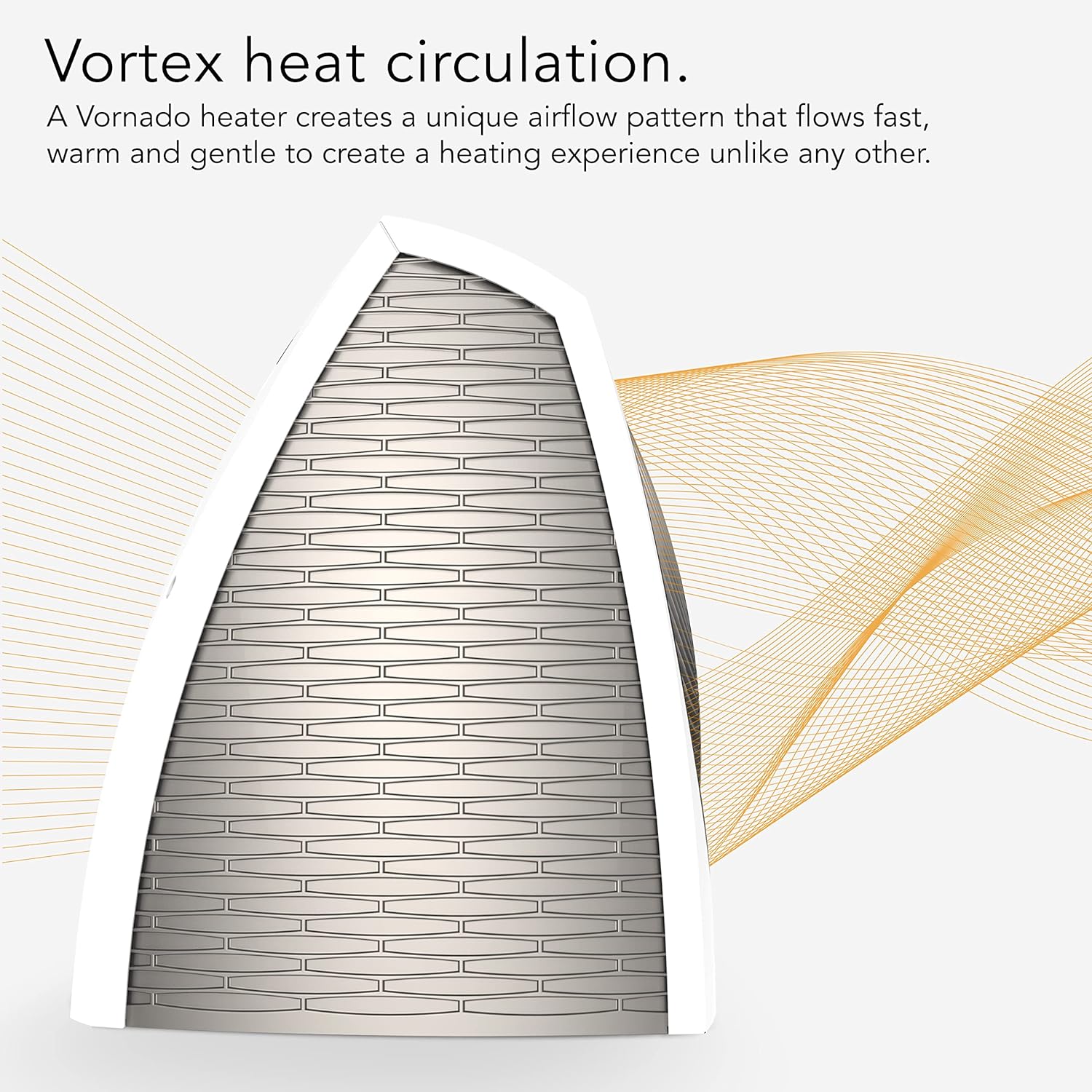 Vornado AVH10 Vortex Heater with Auto Climate Control, 2 Heat Settings, Fan Only Option, Digital Display, Advanced Safety Features, Whole Room, White