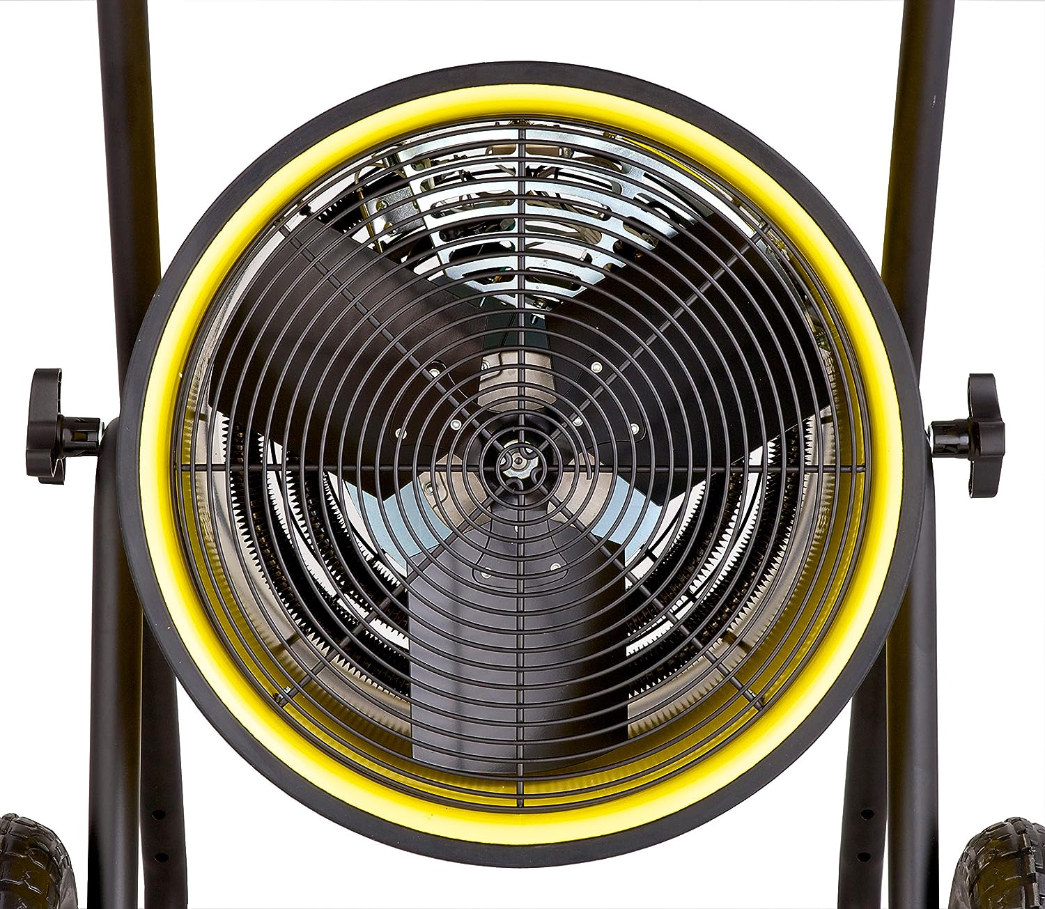 Dr. Infrared Heater DR-PS11524 Salamander Construction 15000-Watt, Single Phase, 240-Volt Portable Fan Forced Electric Heater, Yellow
