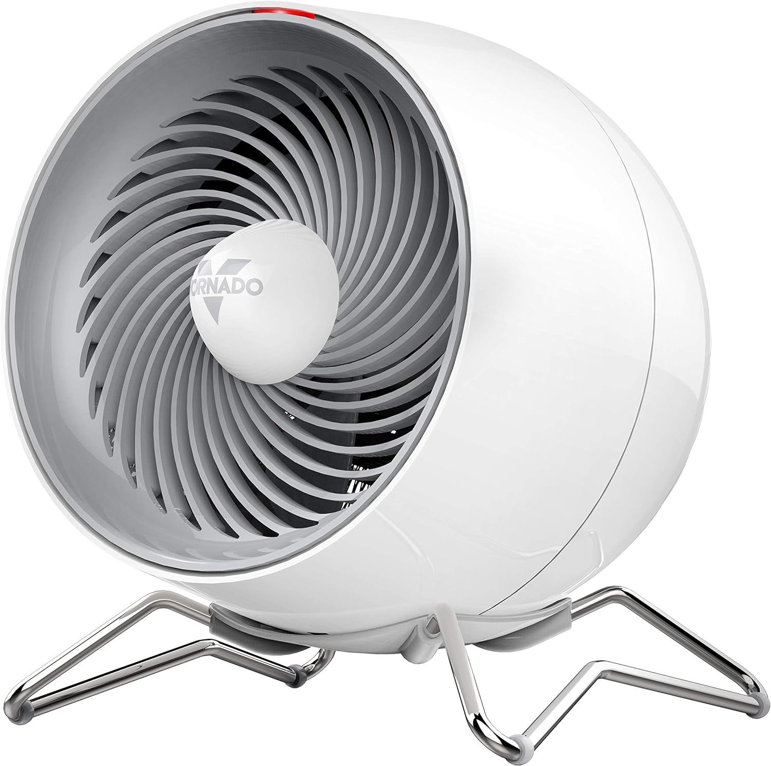 Vornado Pivot Heat Electric Space Heater with 20-Degrees of Tilt, Adjustable Thermostat, Advanced Safety Features, for Home and Office, White