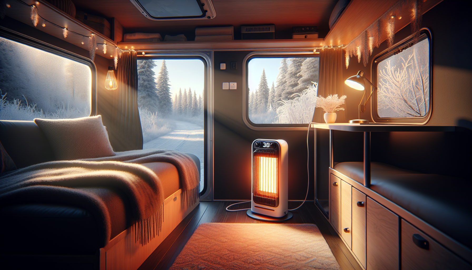Can Space Heaters Prevent Freezing in a Camper During Cold Weather?