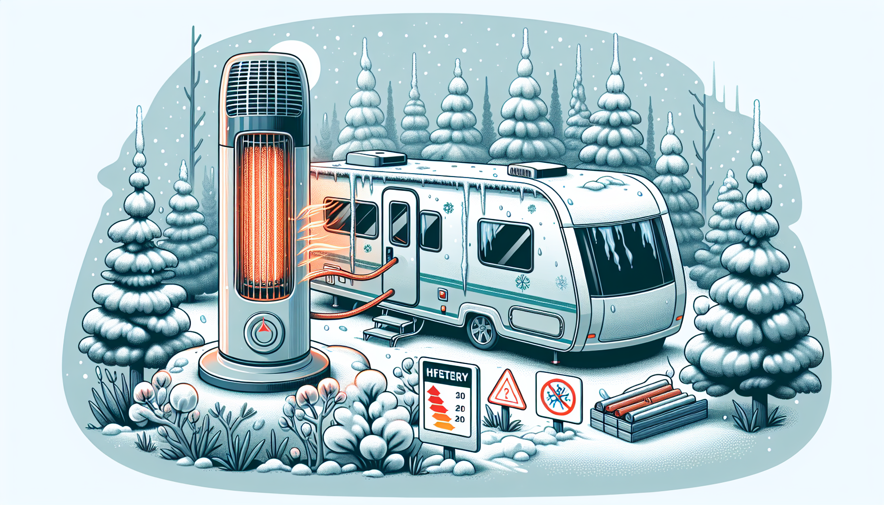 Can Space Heaters Prevent Freezing in a Camper During Cold Weather?